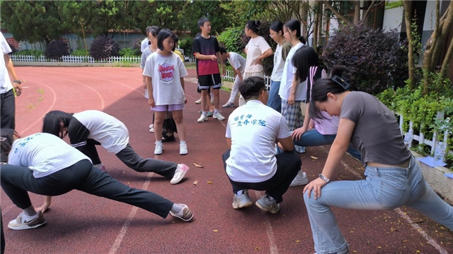 三明学院“三学三送”下基层 助力乡村体育